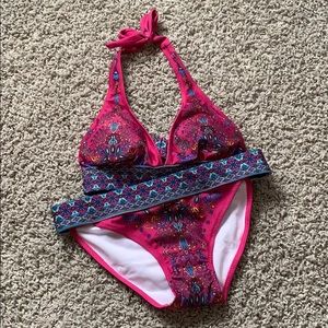 Tribal print bikini